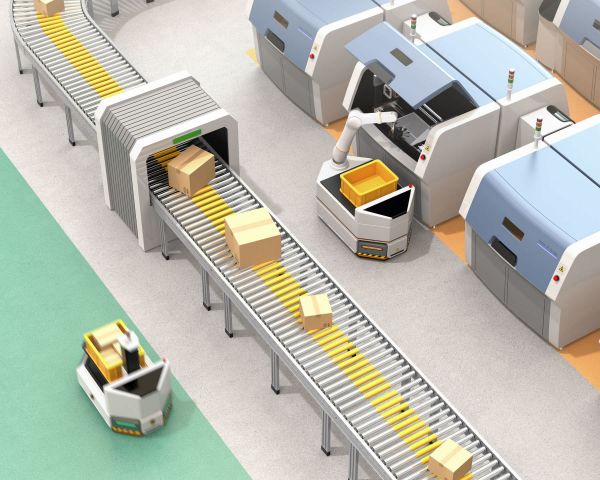 Intra­logistik im Zeit­alter von Industrie 4.0