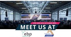 ebp-consulting beim Logistics summit 2022 in Hamburg