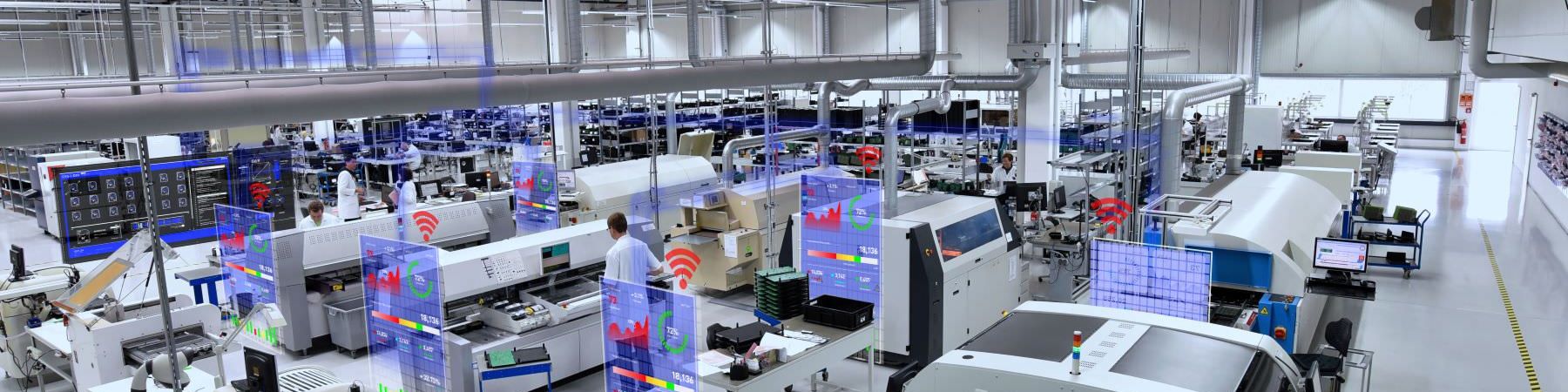 Echtzeit-Monitoring in der Intralogistik und Produktion