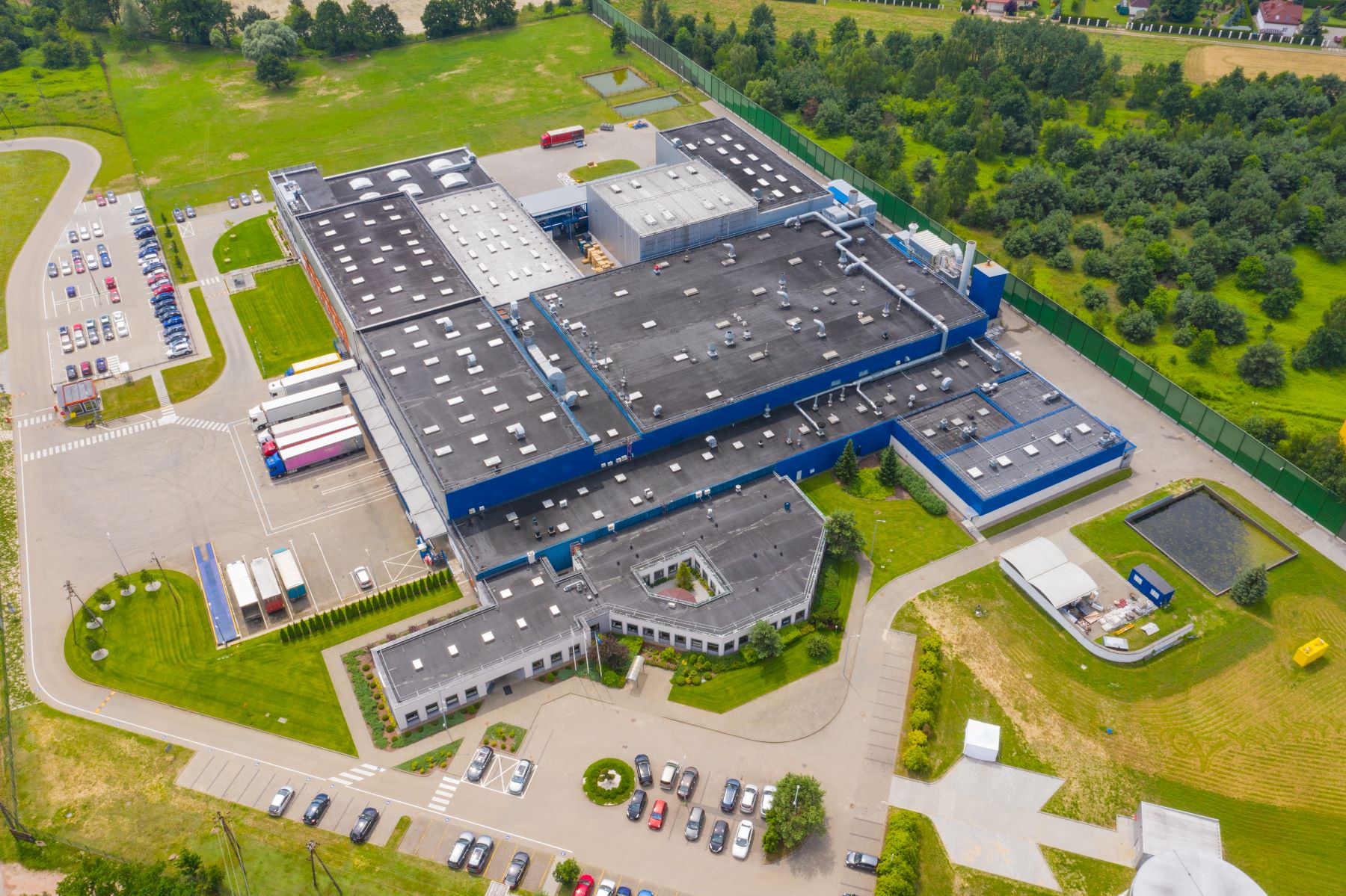 Site concept development and general planning for factories