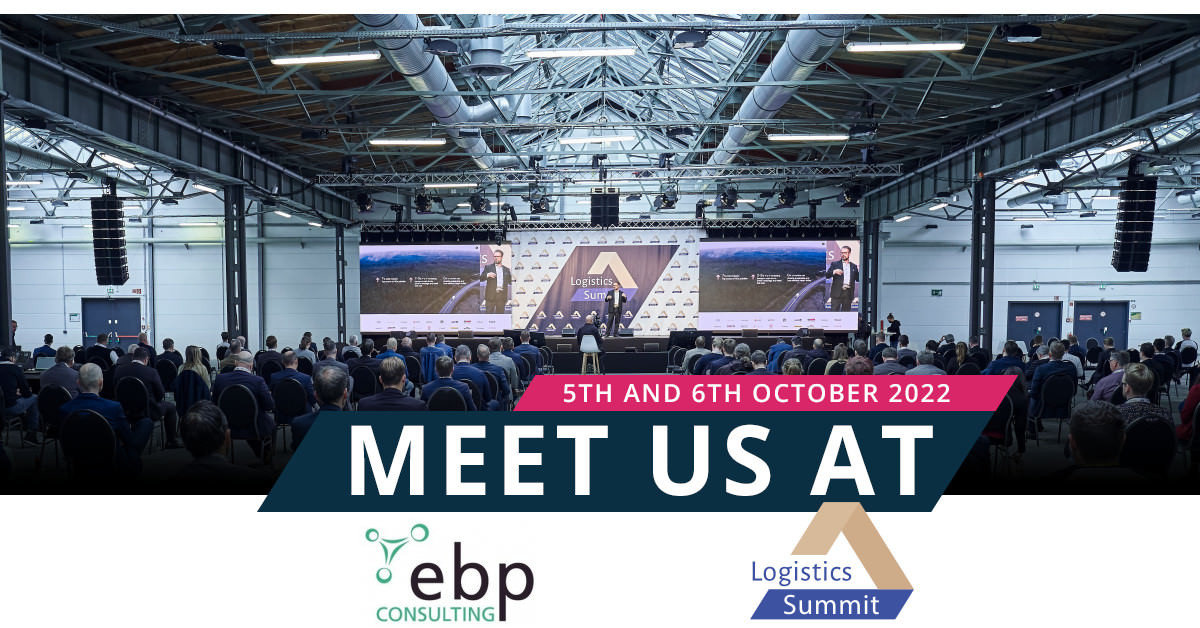 ebp-consulting at the Logistics summit 2022 in Hamburg
